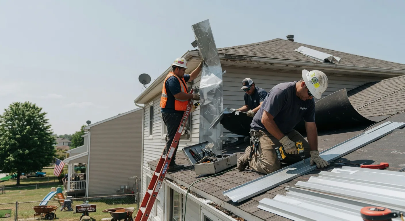 Metal Roof Repair in Pleasant Plains, IL